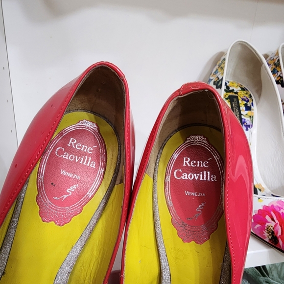 Rene Caovilla barbie pink pointy heels - Picture 5 of 12